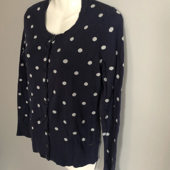 Tommy Hilfiger Navy Blue Button-down Cardigan sz S - Picture 3 of 9